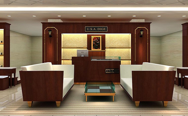 必威股份有限公司智能箱包品牌展示中心实景